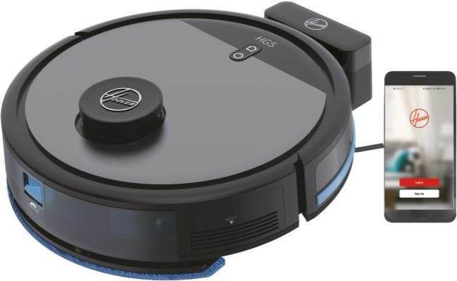 Hoover HG530H 011 Roboter-Staubsauger 0,2 l Beutellos Grau 38383008