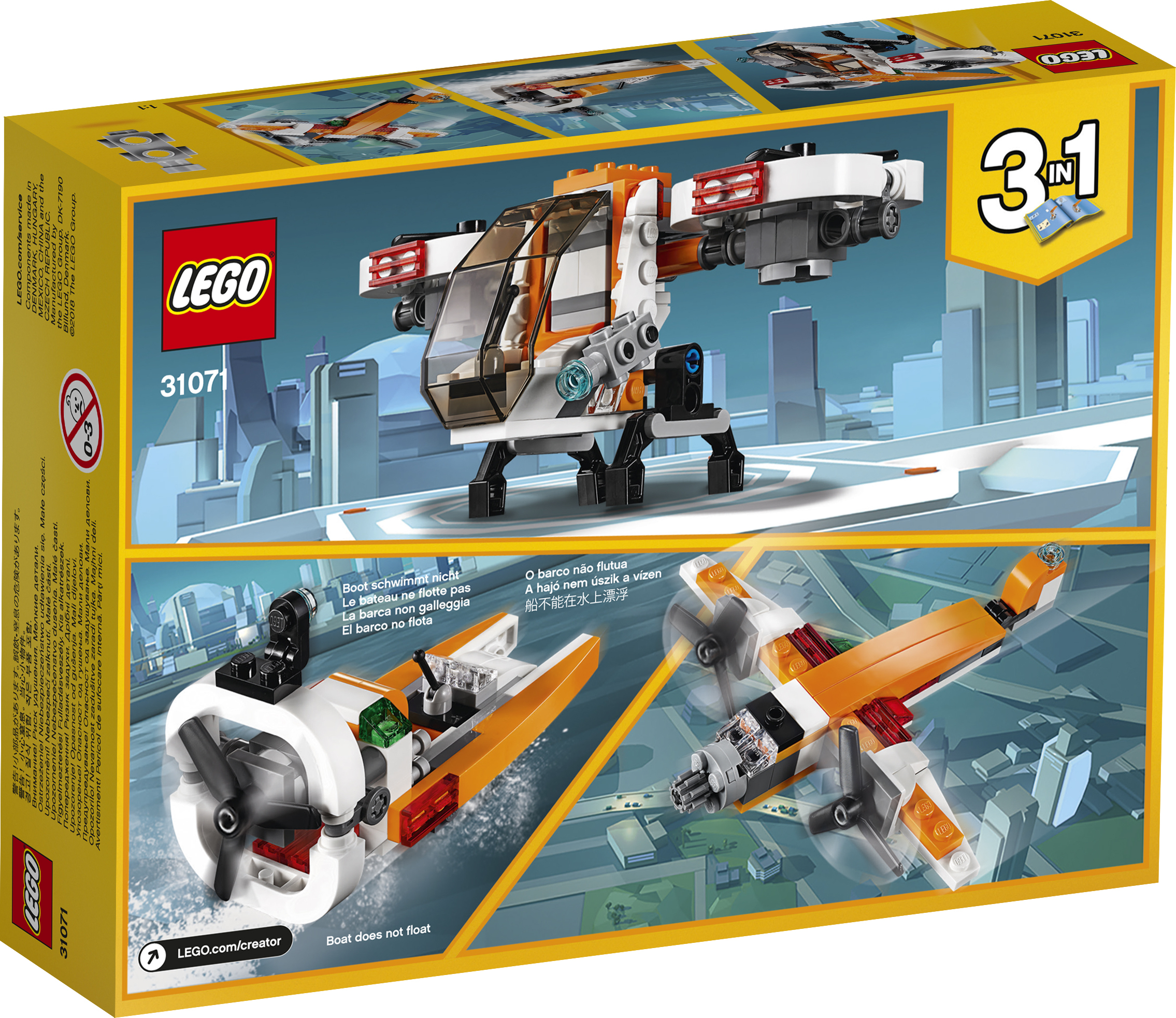 LEGO® Creator Forschungsdrohne 31071