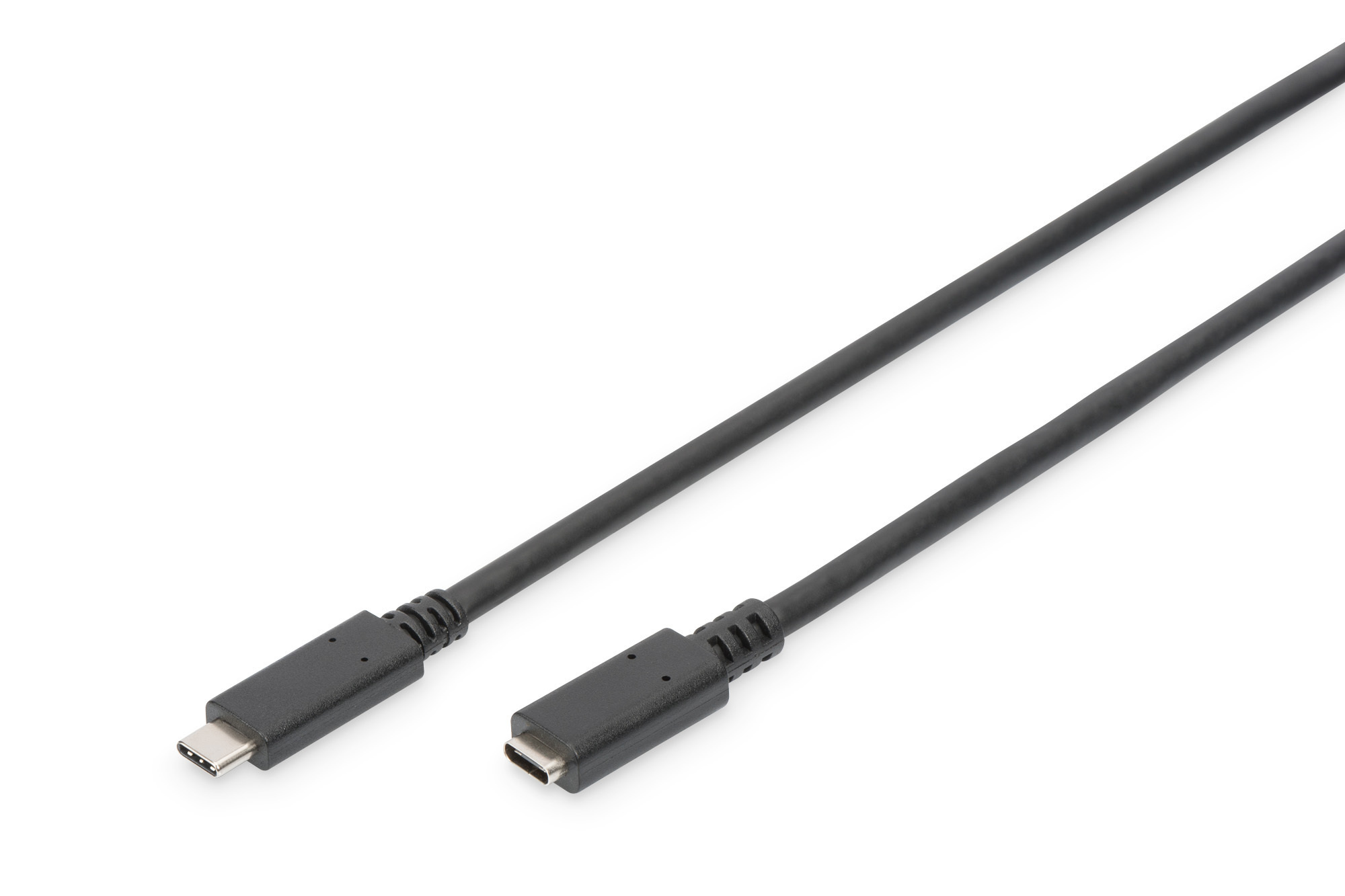 jj-shop24 VoKS - Cavo di prolunga USB-C 3.2, spina C, presa C, tipo C, ricarica rapida, USB tipo C, 0,2 m, 1 m (100 cm