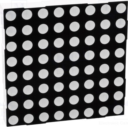 TNE 1x Display: LED 12,6mcd 8x8 Matrize Kathode rot 60,2x60,2mm LMD23088AUE-101A-01 L _1GH_LMD23088AUE-101A