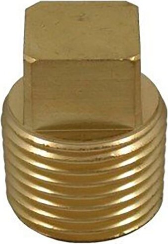 Goldenship Messing Stecker Golden Golden One Size GS30311