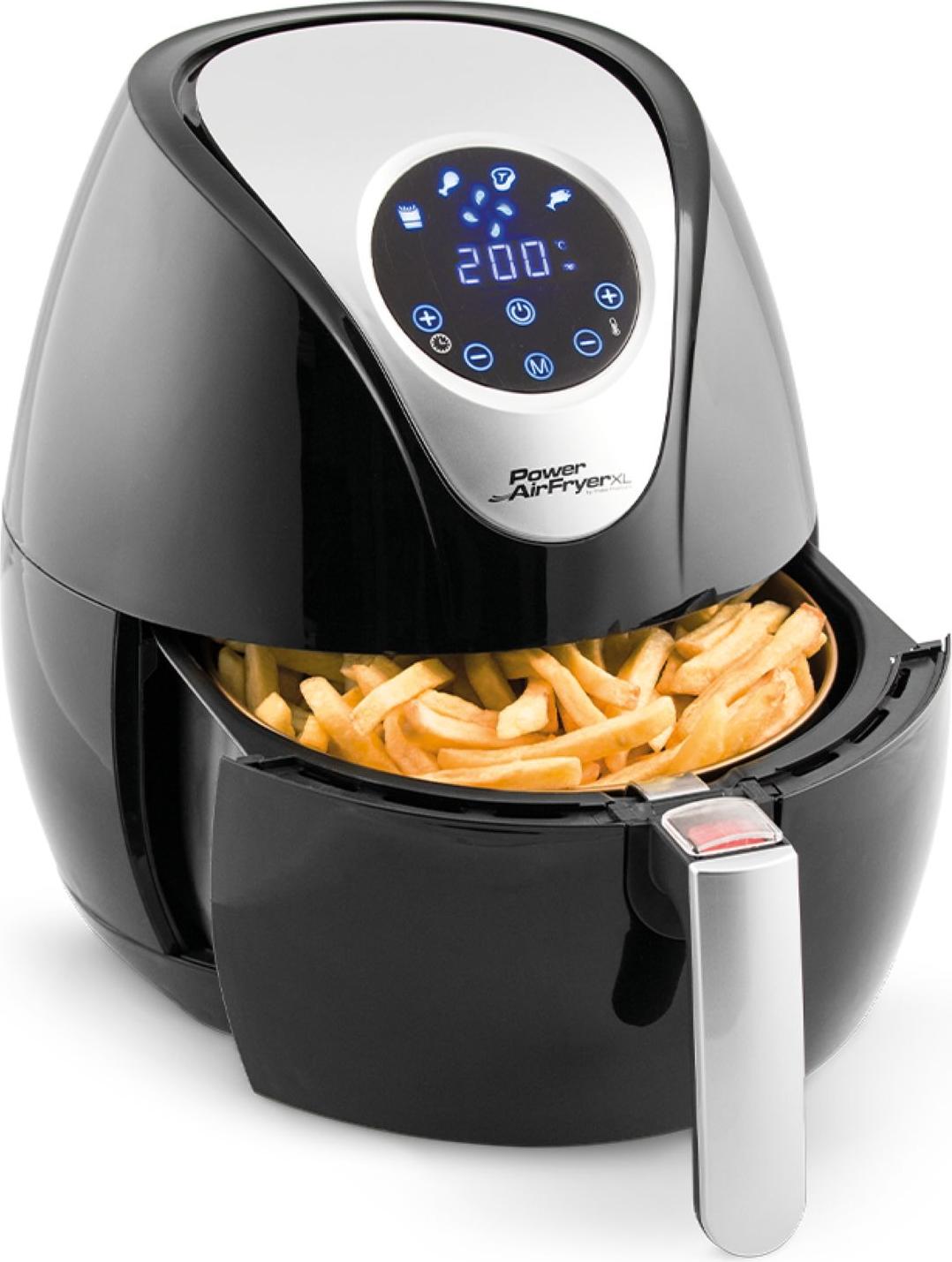 PowerXL Air Fryer 2,3 - Heißluftfritteuse - 2 Fächer - Airfryer - Küchengerät M14263