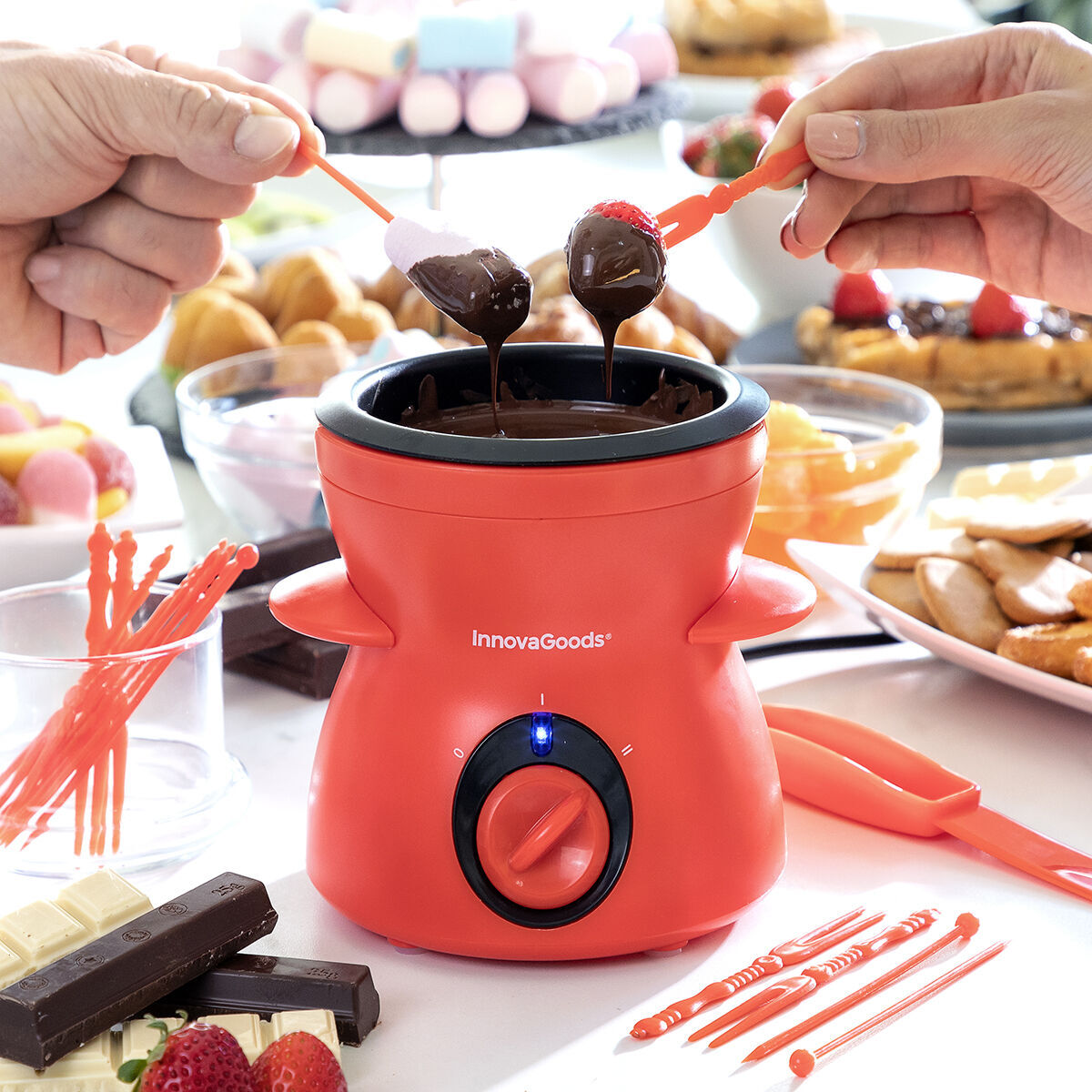 Tassen Fondue Schokolade WVU & WVO Keramik Scho Produktbild-Vorschau 7