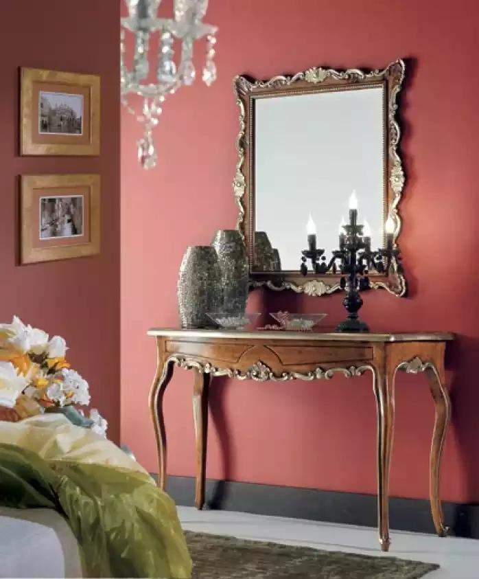 AEA Luxus Schminktisch Design Tisch Konsole Schminktische Spiegel 2tlg. JVM4067282620155