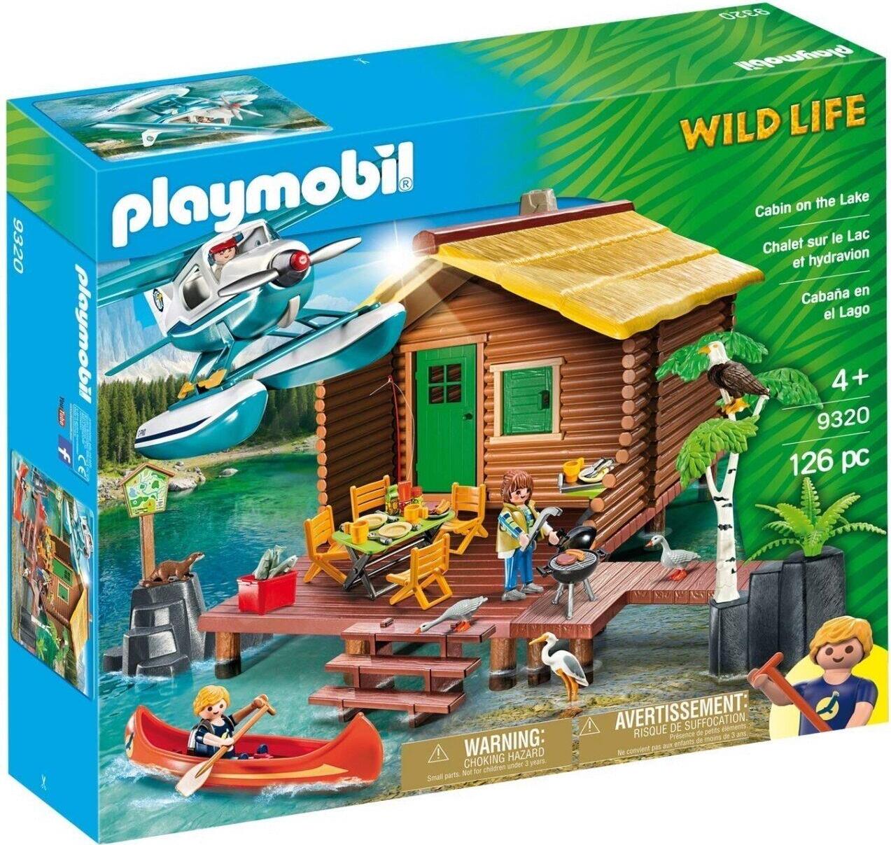 PLAYMOBIL 9320 Abenteuerurlaub an der Seehütte