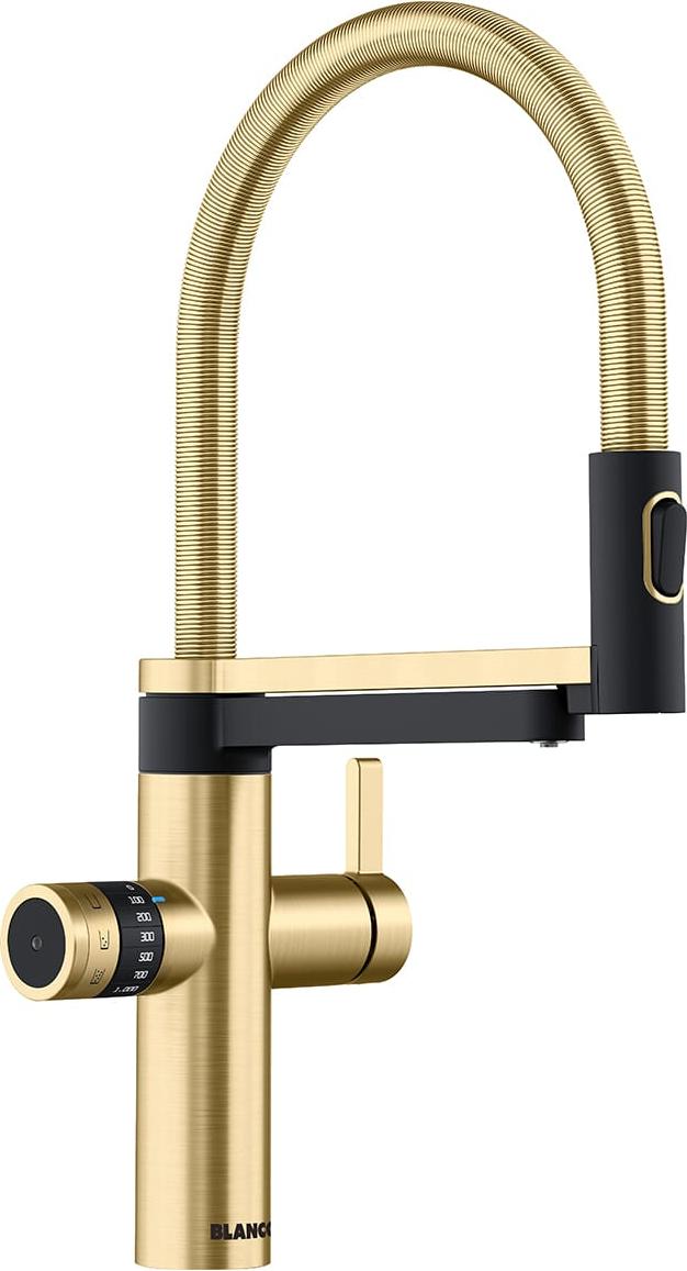 Blanco Küchenarmatur DRINK.SODA EVOL-S PRO satin gold matt 527427