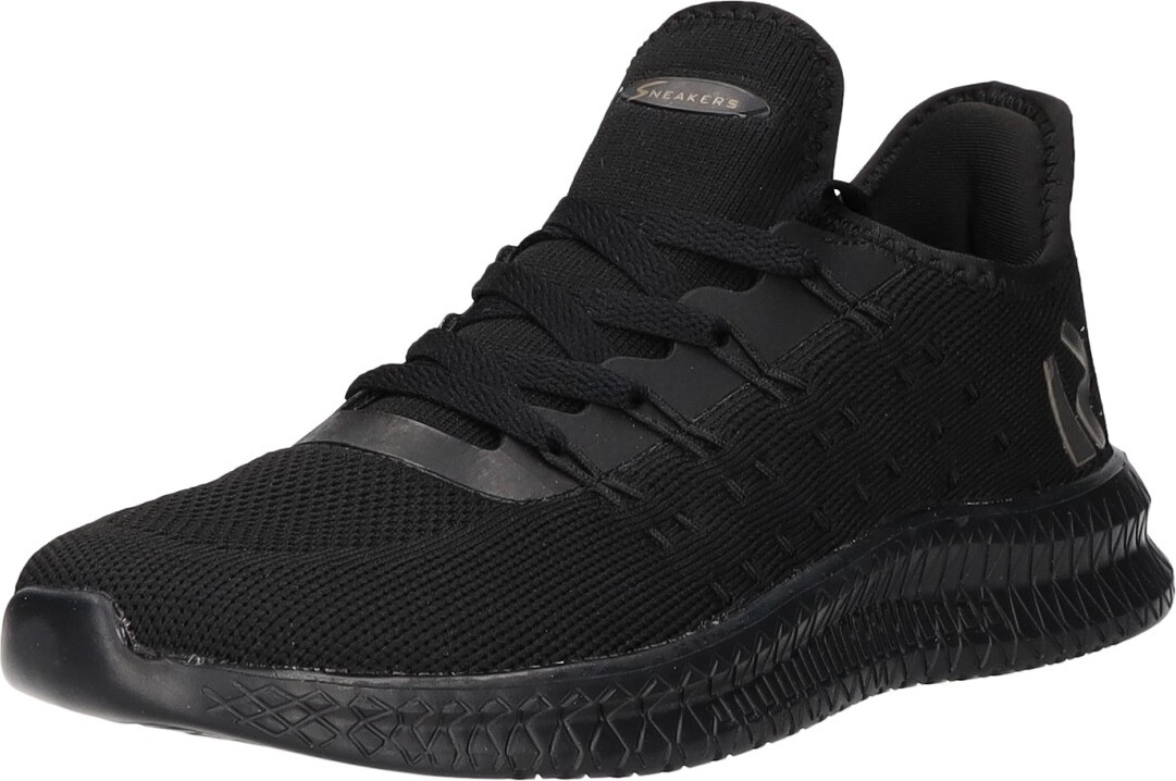 Sneakers Damen-Sneaker-Slipper Schwarz, Farbe:schwarz, EU Größe:39 RJ23-203-BLK