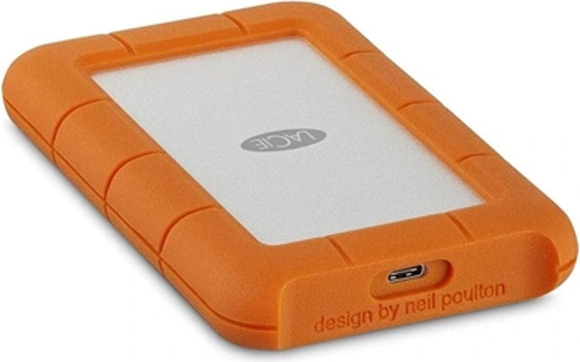 Externe Festplatte LaCie Rugged Mini Plattenspeicher 5 TB Orange 2,5
