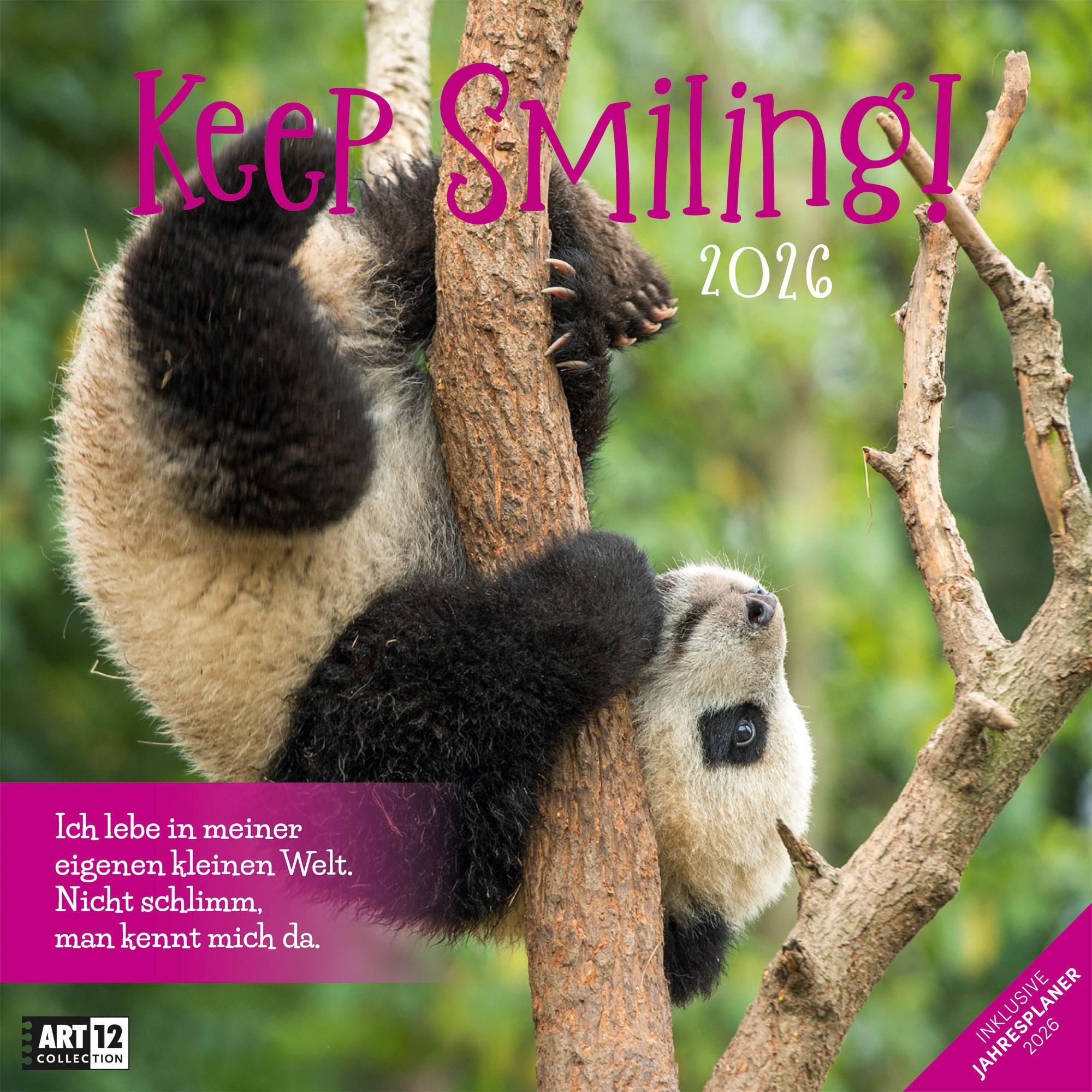 Sonstige Verlage Keep Smiling Broschürenkalender 2026