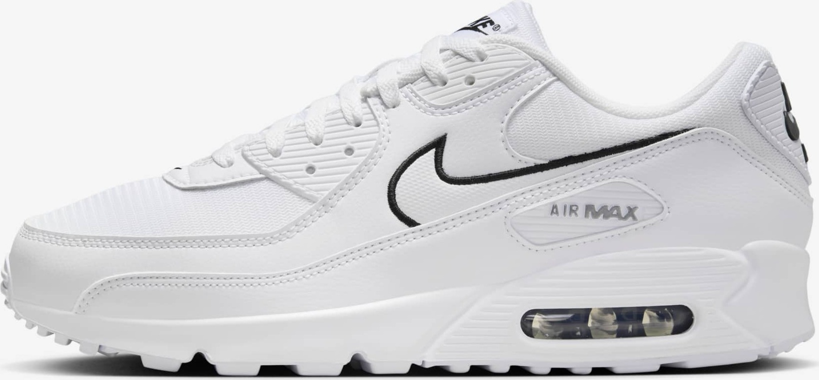 Faszinierend Air Max 90 Weiss Schwarz Bilder