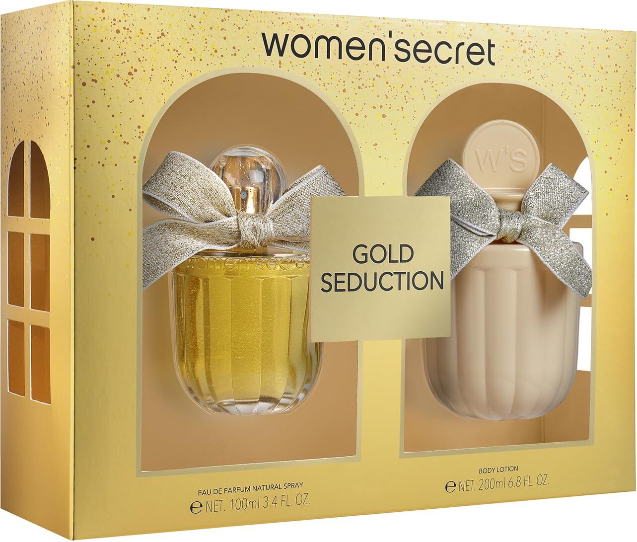 Women Secret Womens'secret Gold Seduction Set For Woman