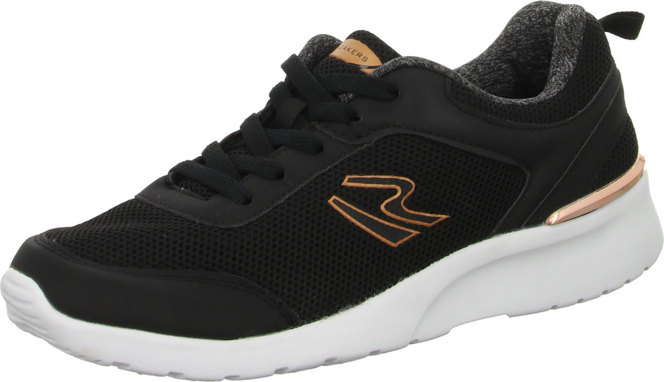 Sneakers Damen-Sneaker Schwarz, Farbe:schwarz, EU Größe:40 RJ20-363