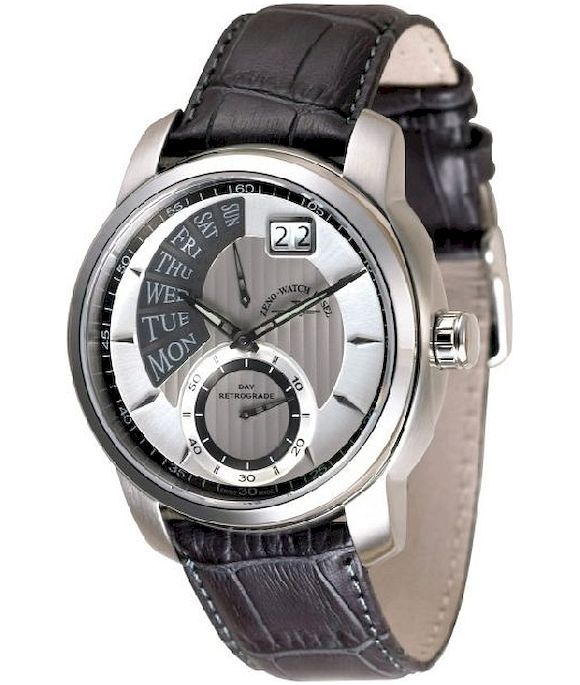 Zeno-Watch - Náramkové hodinky - Pánske - Chronograf - Retro MT Retrograde - 7004PQ-d3