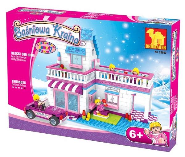 Dromader Baśniowa Kraina Haus Bauklötze 509 Teile