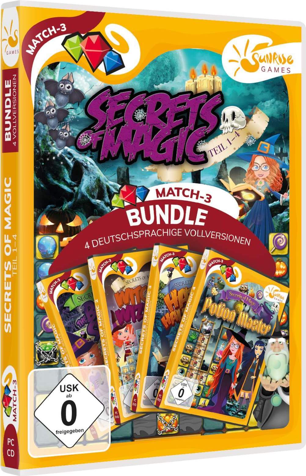 Smatrade Secrets of Magic 1-4, PC CD-1262