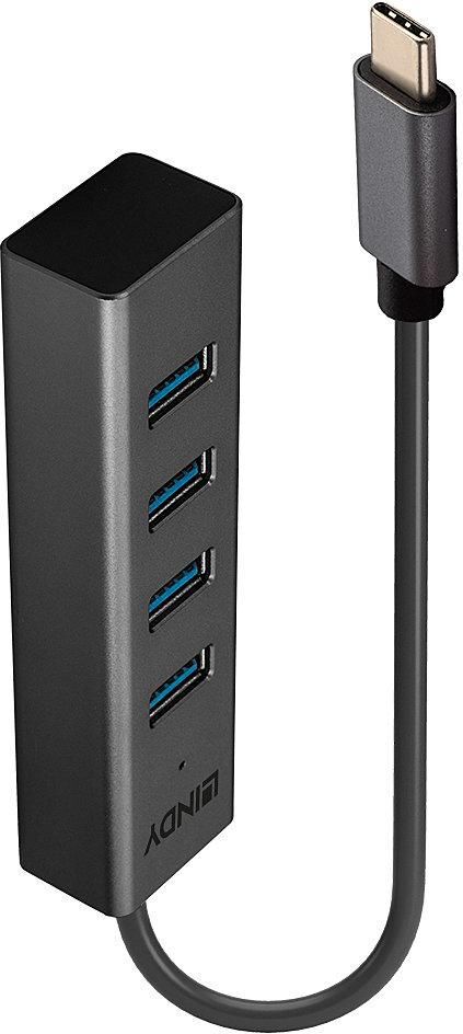 LINDY USB 3.2 Typ C Hub 4 Port