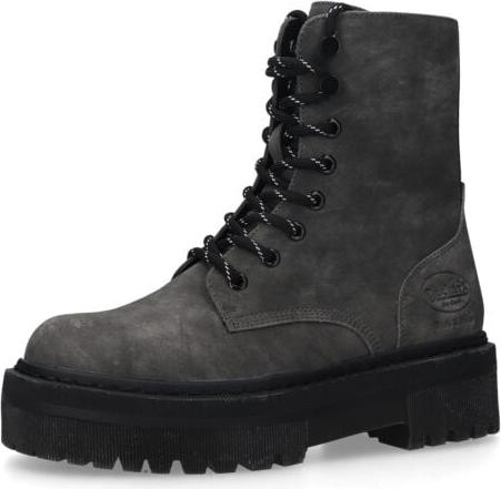 Schuh-Import und Export Gerli Dockers by Gerli Boot Damen Schnürboots dunkelgrau/schwarz EU38