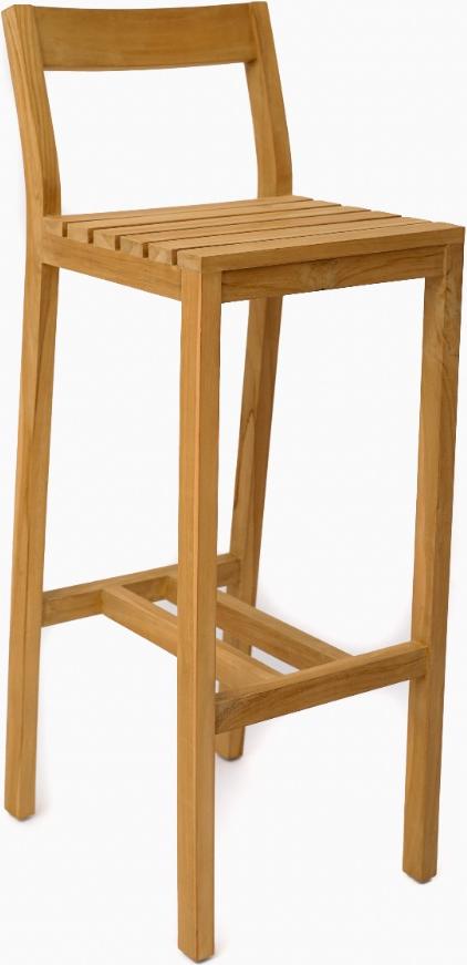Barhocker Teakholz 