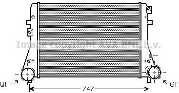 PRASCO VNA4227 Ladeluftkühler LLK für VW Golf V Schrägheck (1K1) GOLF VI (5K1) TOURAN (1T1, 1T2) Passat Variant (3C5) TIGUAN (5N) GOLF PLUS (5M1, 521)