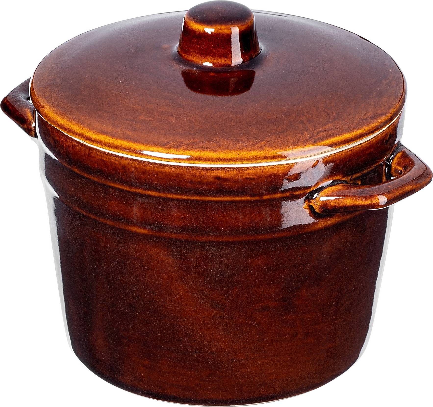 KADAX Gärbehälter für Hausbrauereien "Athena" , Sauerkrautgärtopf, Tonfass, Topf 0.5L K8663