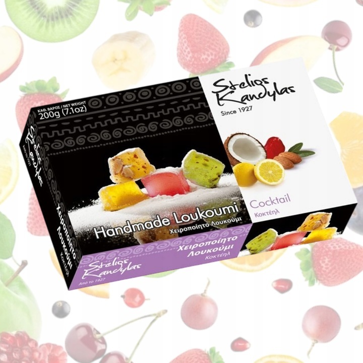 Kandylas Loukoumi Cocktail Süßigkeiten 200 g