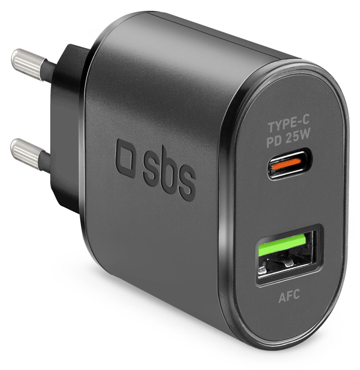 SBS TETRPD25W, Vnútorný, AC, 9 V, Čierna
