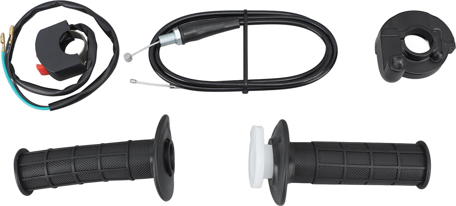 Gistuch 22mm Gasgriff Griff Beschleuniger Grip für 50cc 90cc 110cc 125cc 140cc 150cc 200 cc