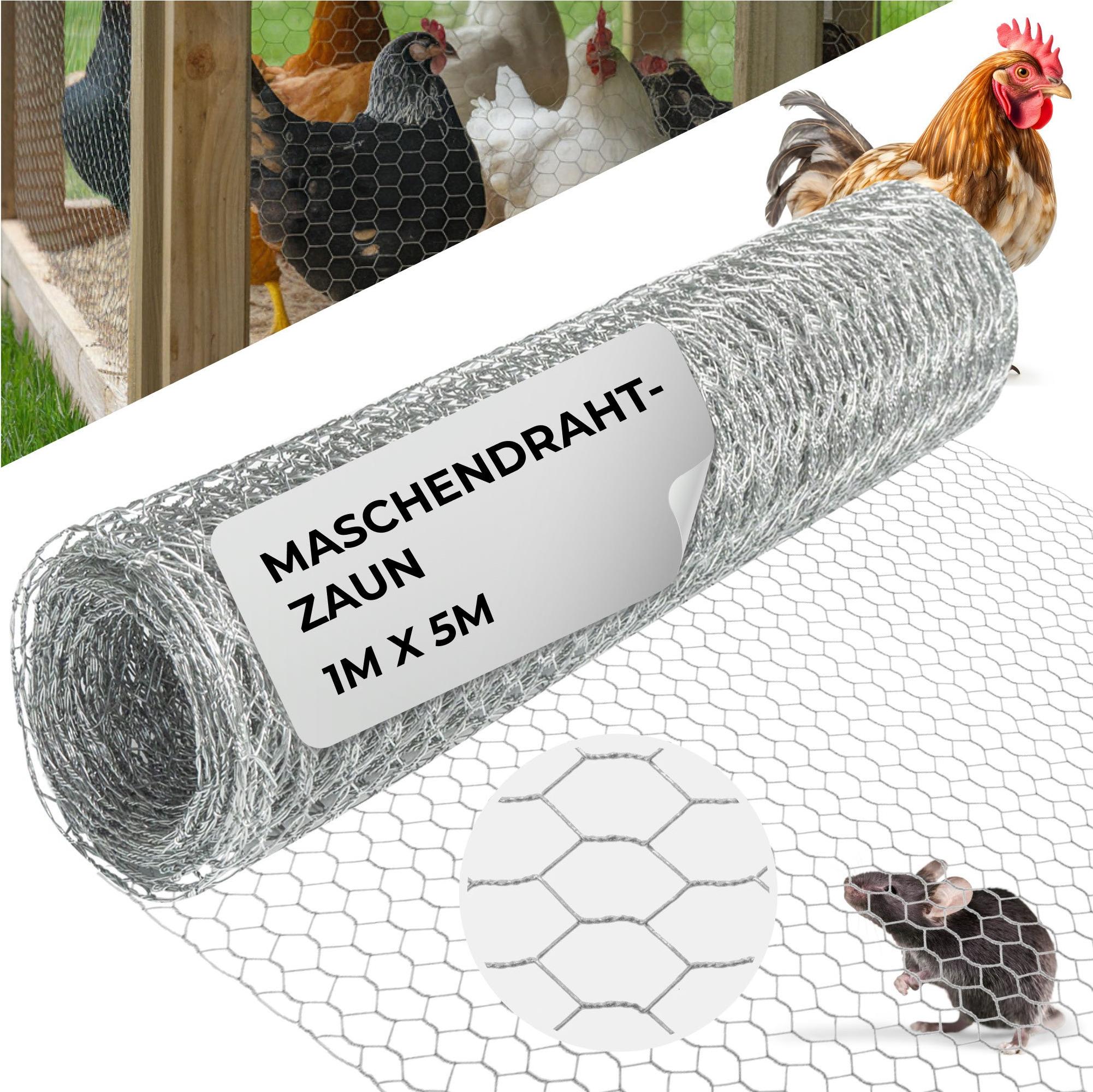 STREND PRO Geflecht GARDEN HEX ZN 1000/16/0,7 mm, sechseckig, Garten, Tierhaltung, Packung 5 m