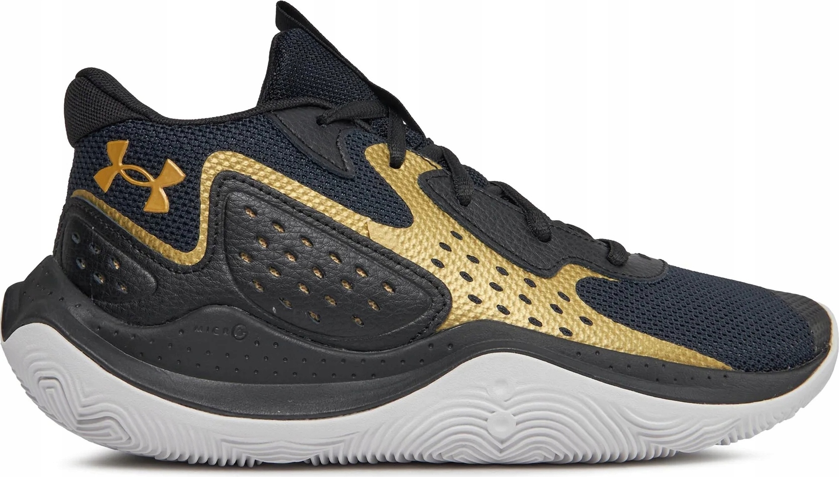 UNDER ARMOUR JET'23 3026634-001 halová basketbalová obuv 43 black