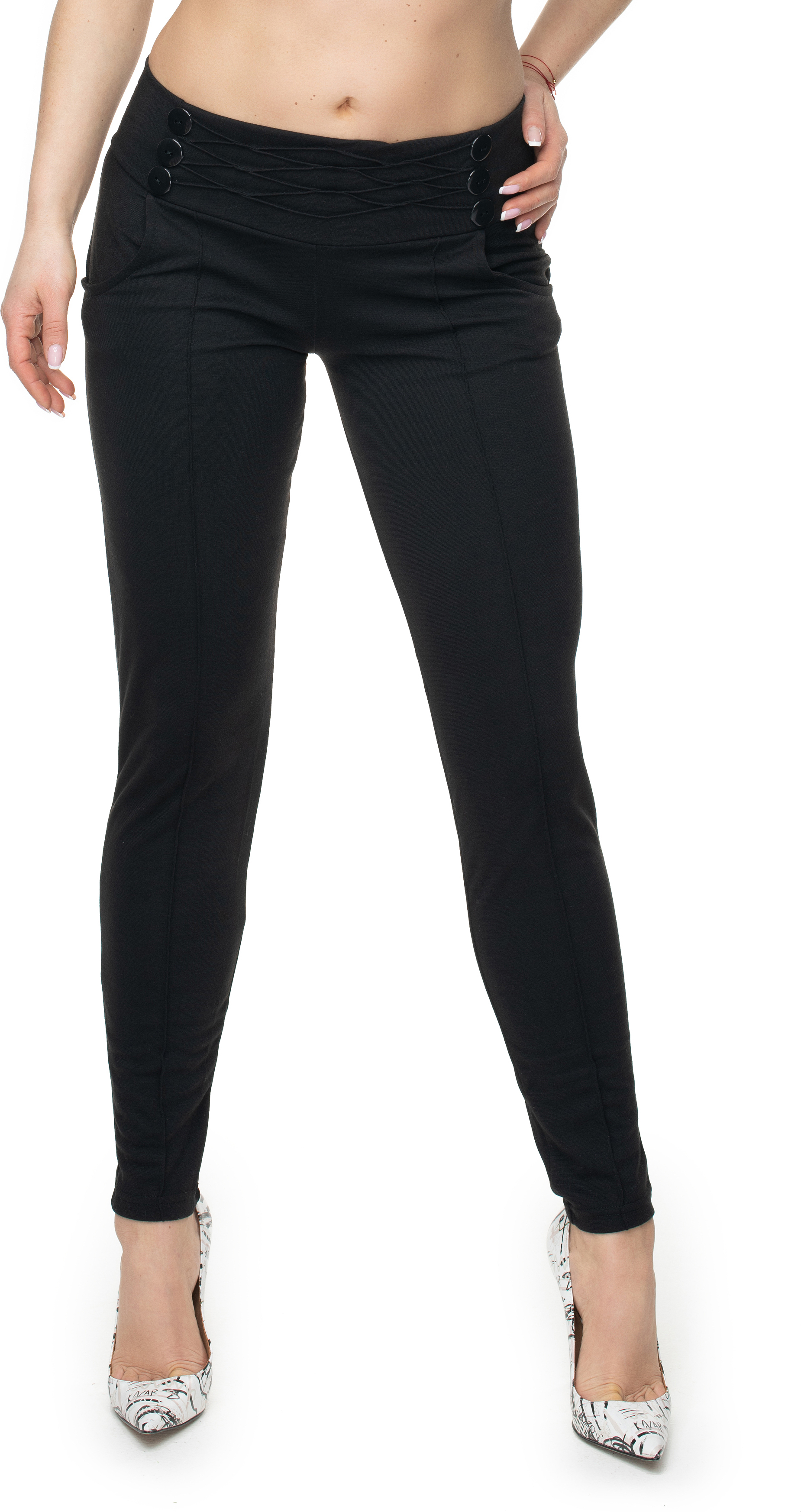 PeeKaBoo Elegante Hosen für Frauen Masahiko schwarz 2XL/3XL 284780