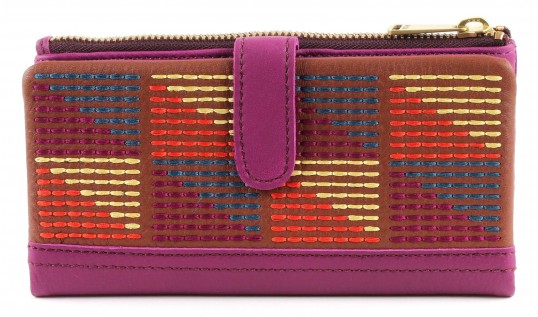 Fossil Geldbörse ERIN Lila-Braun SL4306-058 Geldtasche Börse SL4306058