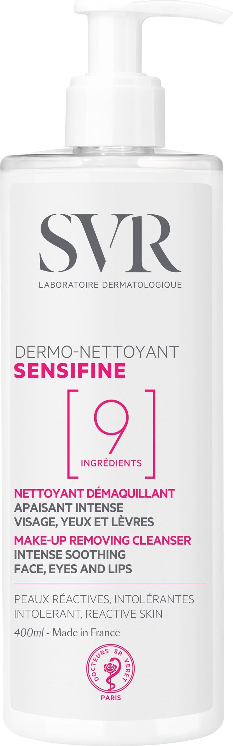 Svr Sensifine Makeup Removing Cleanser 400ml