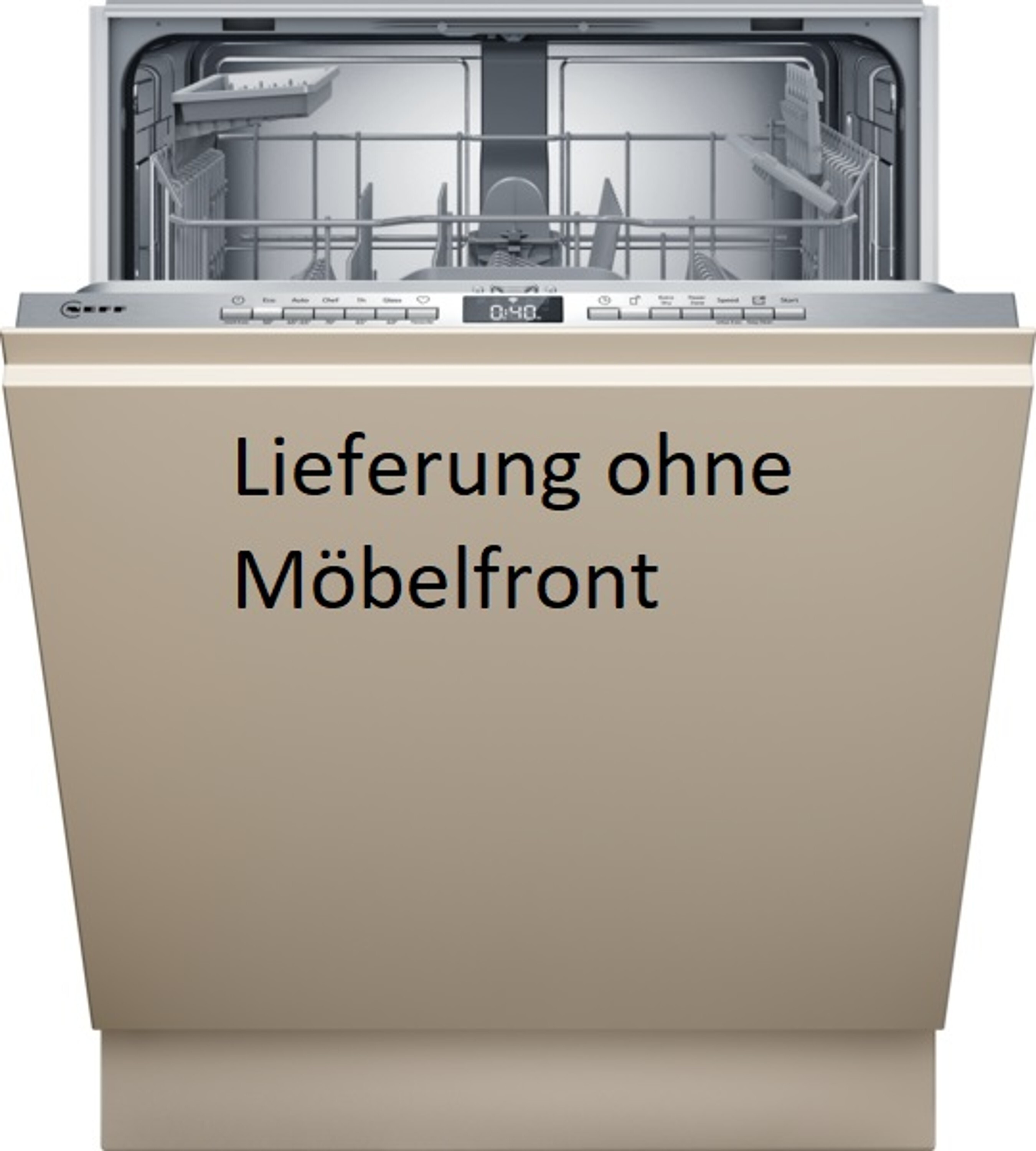 Neff S153ITX01E Vollintegrierbarer Einbaugeschirrspüler