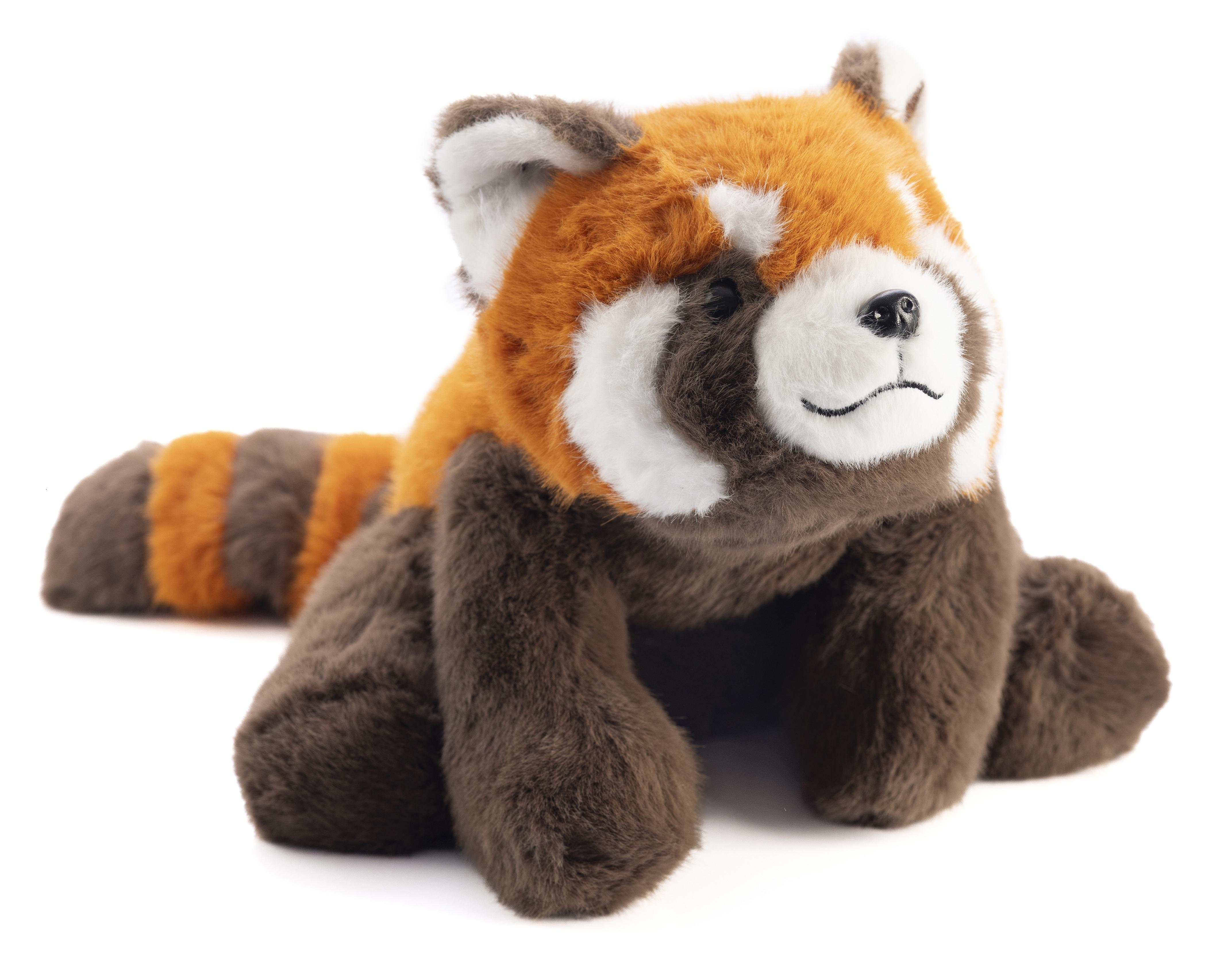 Mi Gustaw Rothaariger kleiner Panda, Maskottchen-Plüschtier für Kinder – 30 cm