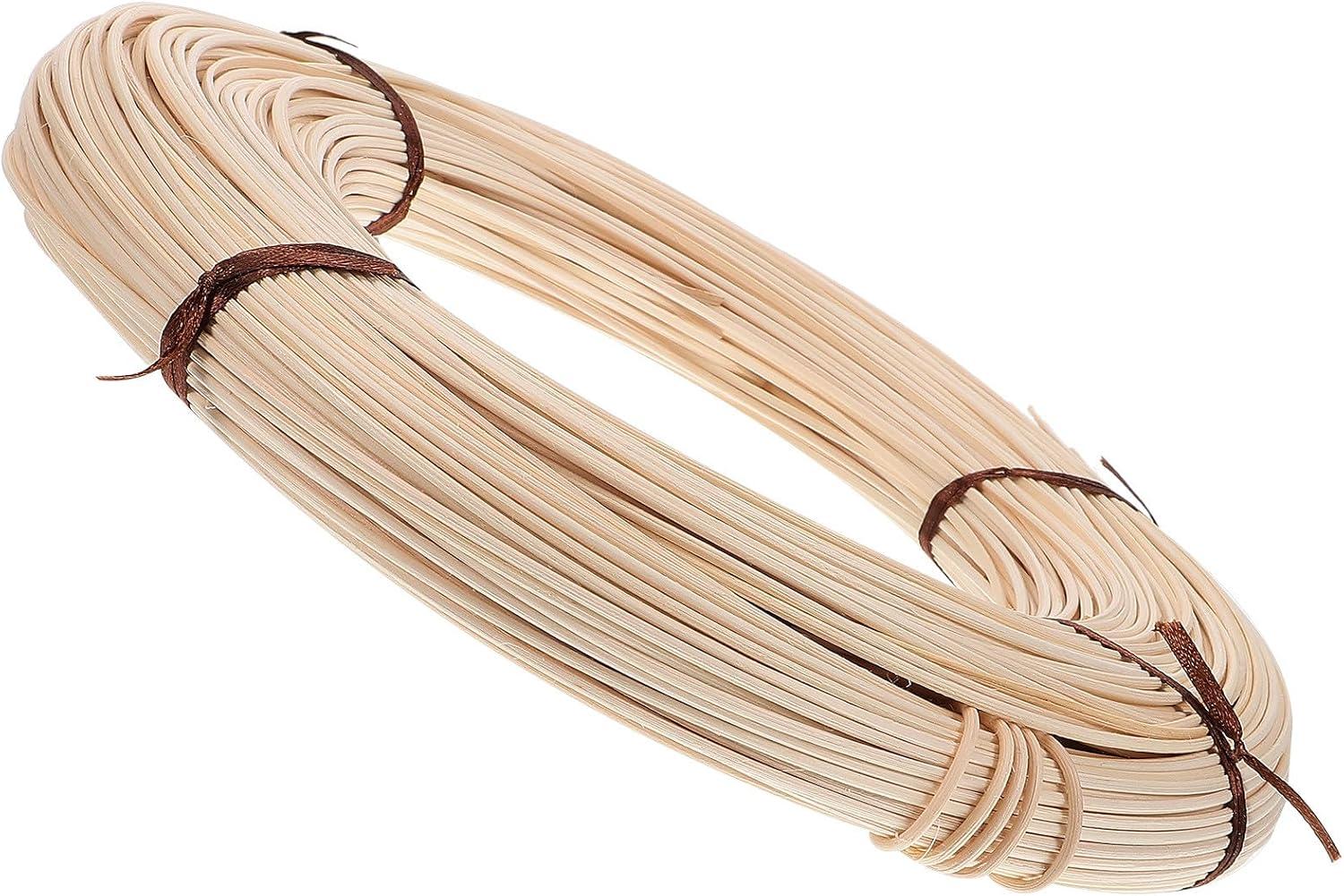 Markenlos Rattan Flechtmaterial in Khaki für Möbel- und Stuhlreparaturen