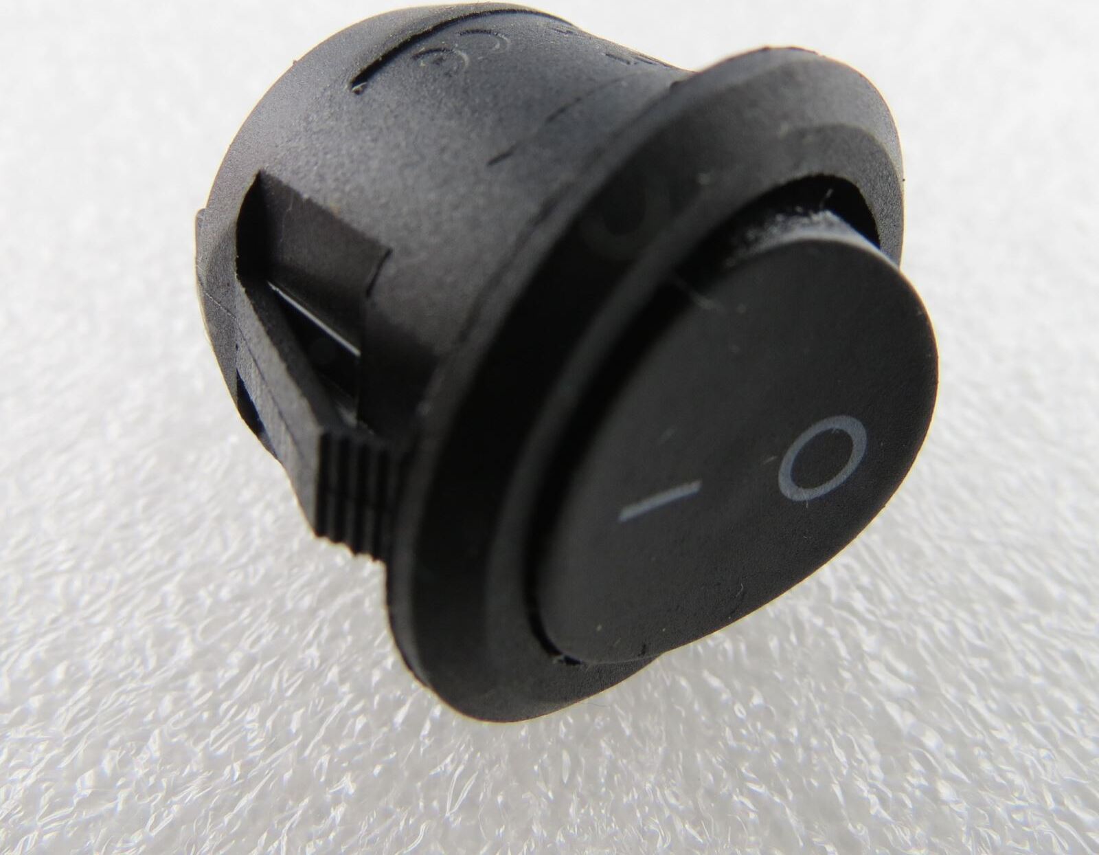 TNE Wipp Kipp Schalter Aswahl mit und ohne Led 23mm Durchmesser Rund / Auswahl=1.) Ohne Led 4717