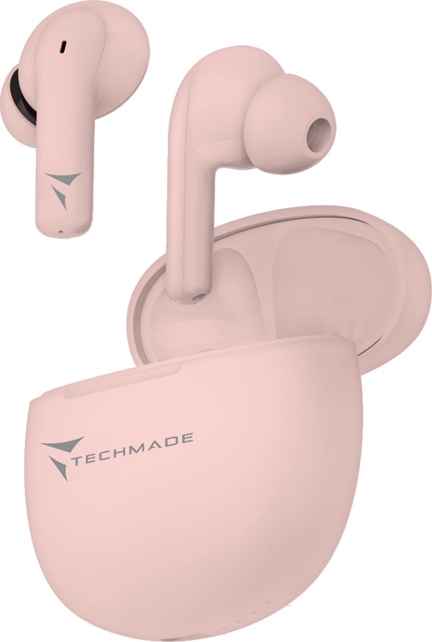 Techmade Earbuds K201E Pink Pink Unisize Techmade TM-K201E-PK