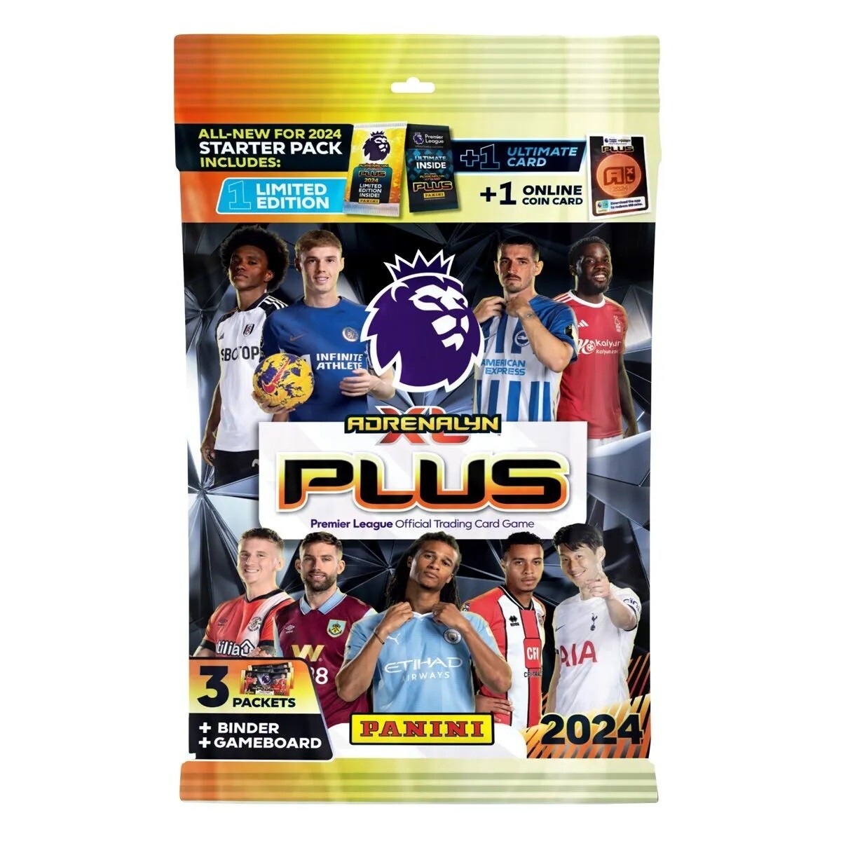 Panini Premier League 2024 | Mega Starter Set – Sammelkarten + Fußballalbum