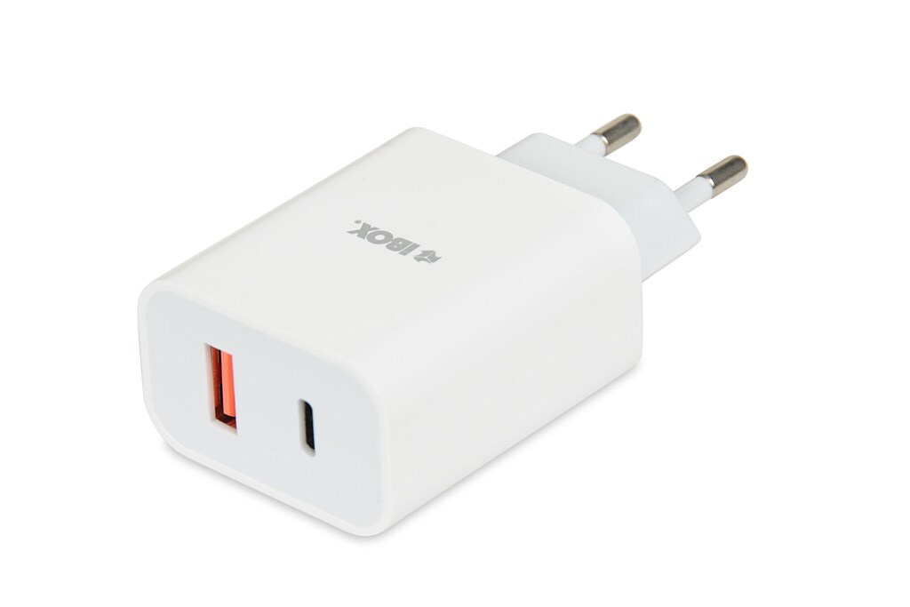Cestovná nabíjačka I-BOX C-36 PD20W, biela