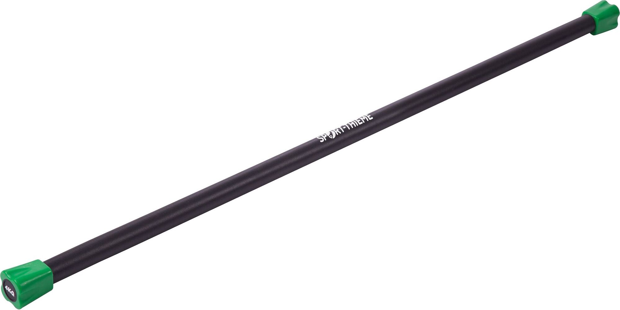 Sport-Thieme Gewichtsstab "Steel", 4 kg, Grün JDB37E