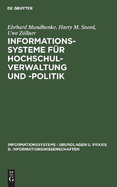 De Gruyter Informationssysteme für Hochschulverwaltung und -politik