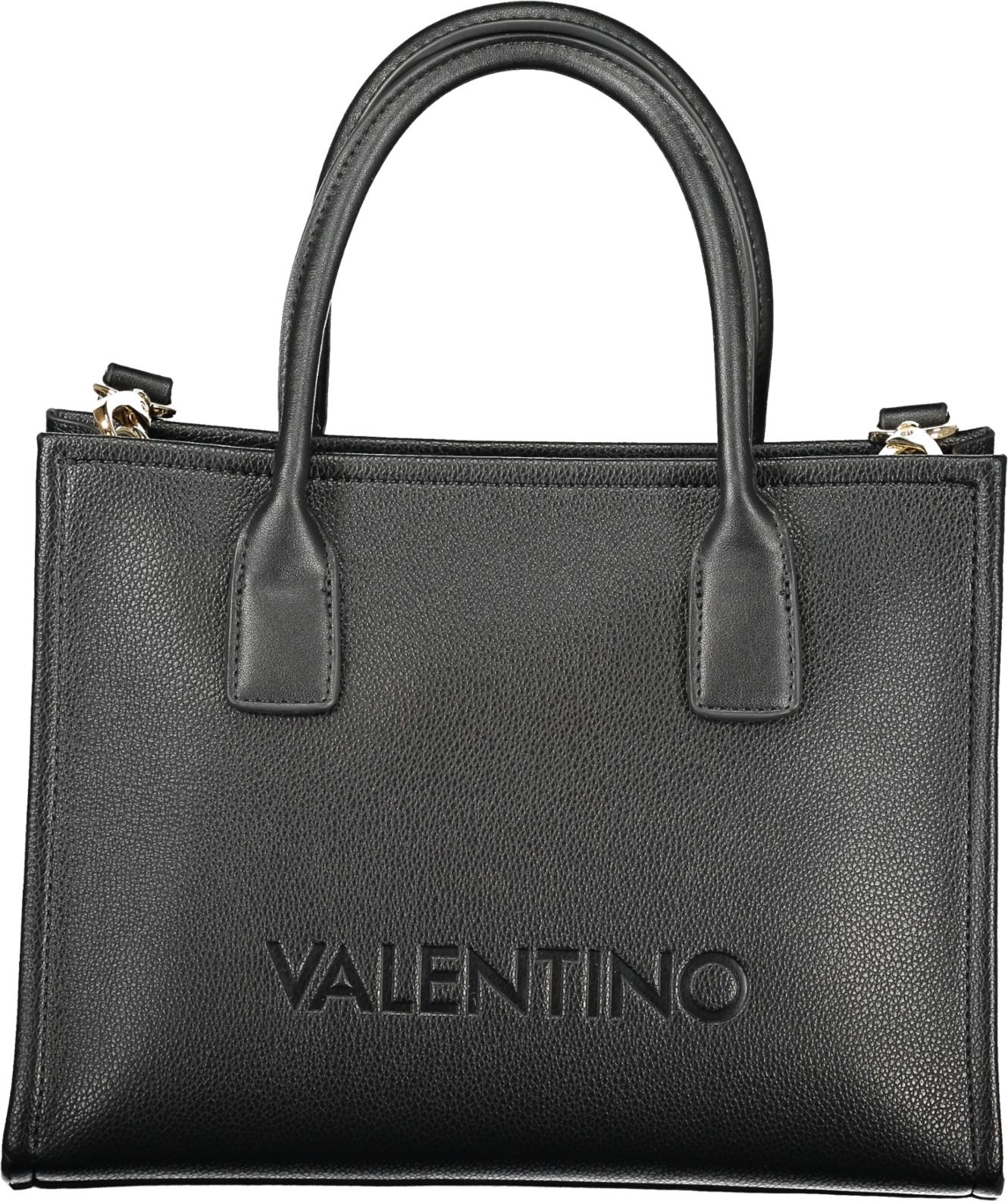VALENTINO BAGS Elegante Damenschwarztasche mit Schultergurt und Logo-Design VBS9I505WILK_NENERO