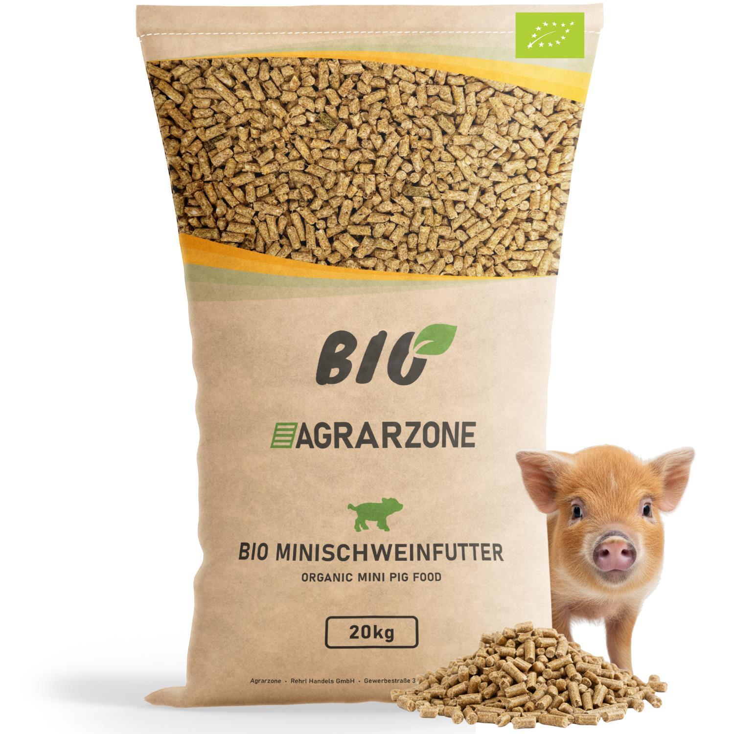 Agrarzone Bio Minischweinfutter Pelletiert 20 kg