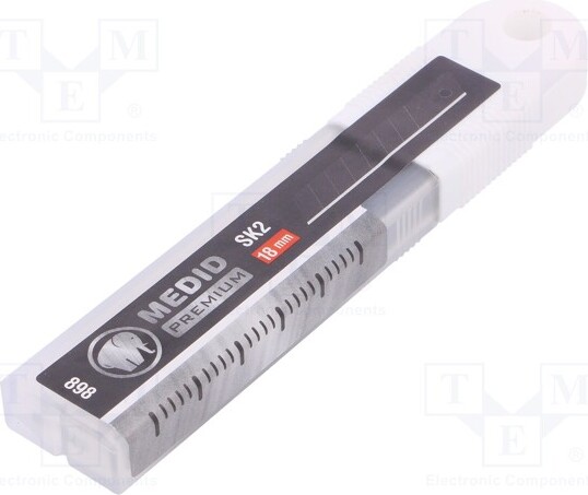 TNE 1x Klinge 18mm Verwendung: MED.893,MED.894,MED.895 Anz.Stk: 10 898 Scheren und Me _1GH_MED.898