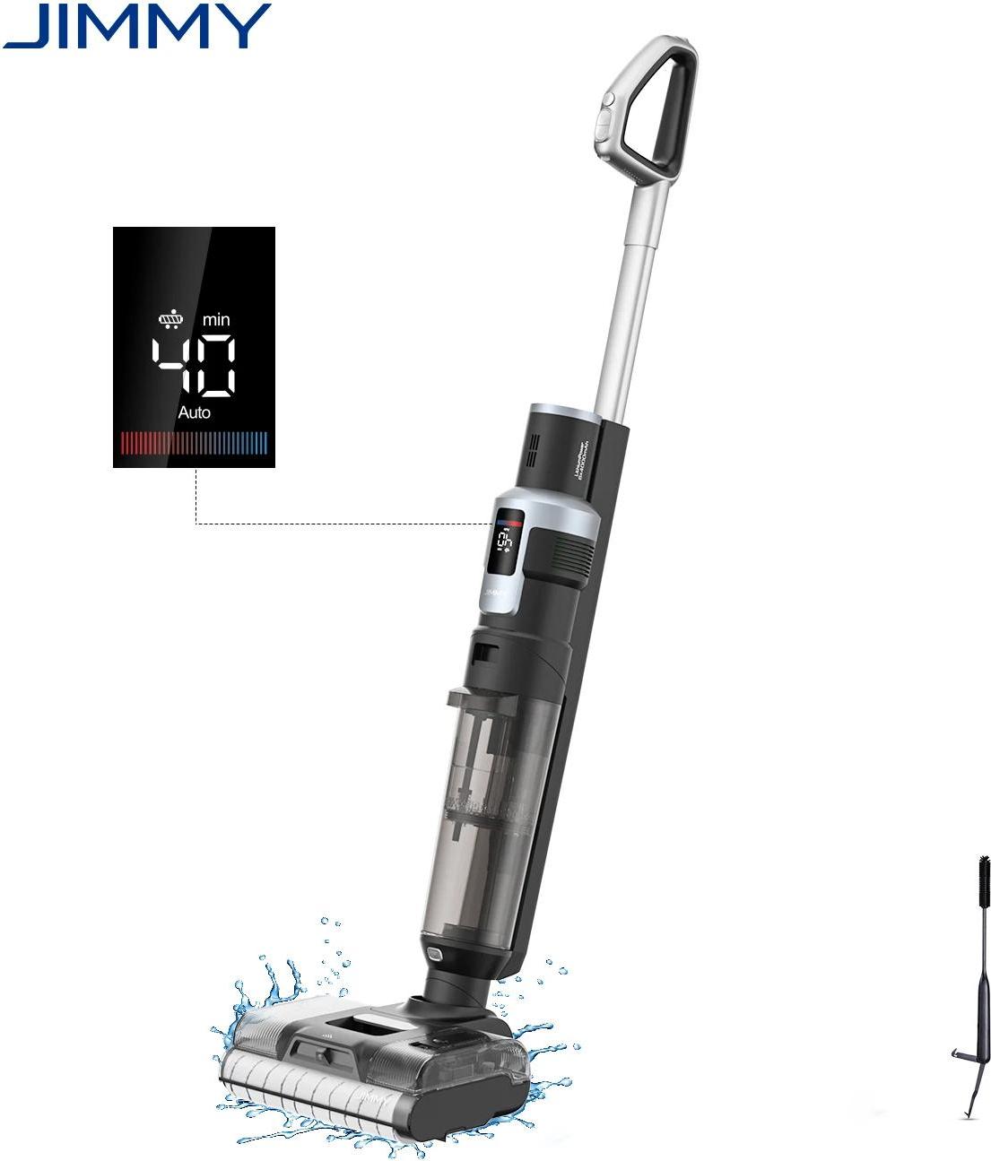 HW9 Pro Max - Akumulátorový vysávač a podlahový čistič 2 v 1 - Akumulátorový - Inteligentný LED displej - Samočistenie - 220-240 V - Zástrčka EÚ