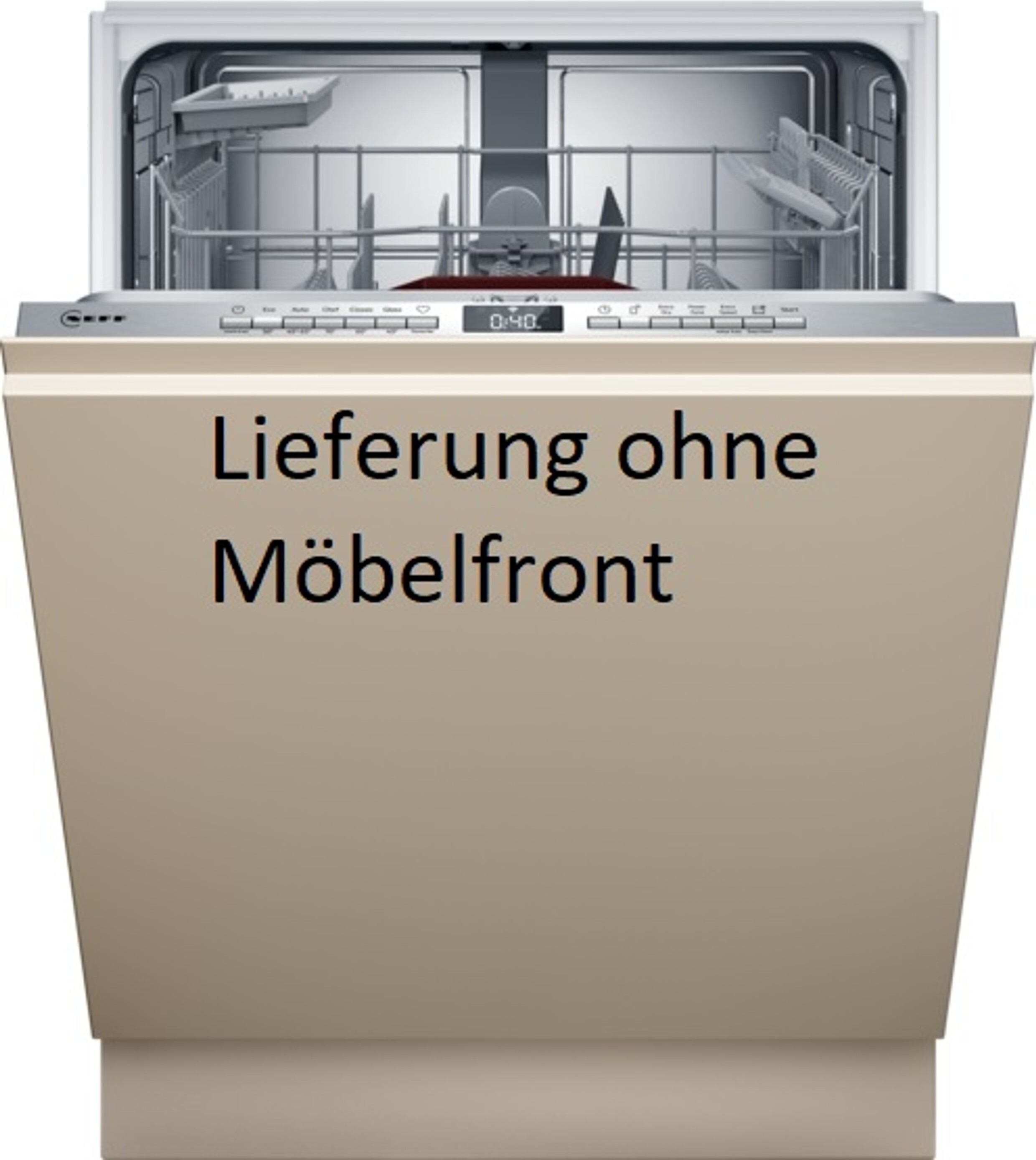 Neff S175EAX16E Vollintegrierbarer Einbaugeschirrspüler