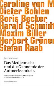 Herbert Von Halem Verlag Das Medienrecht und die Ökonomie der Aufmerksamkeit