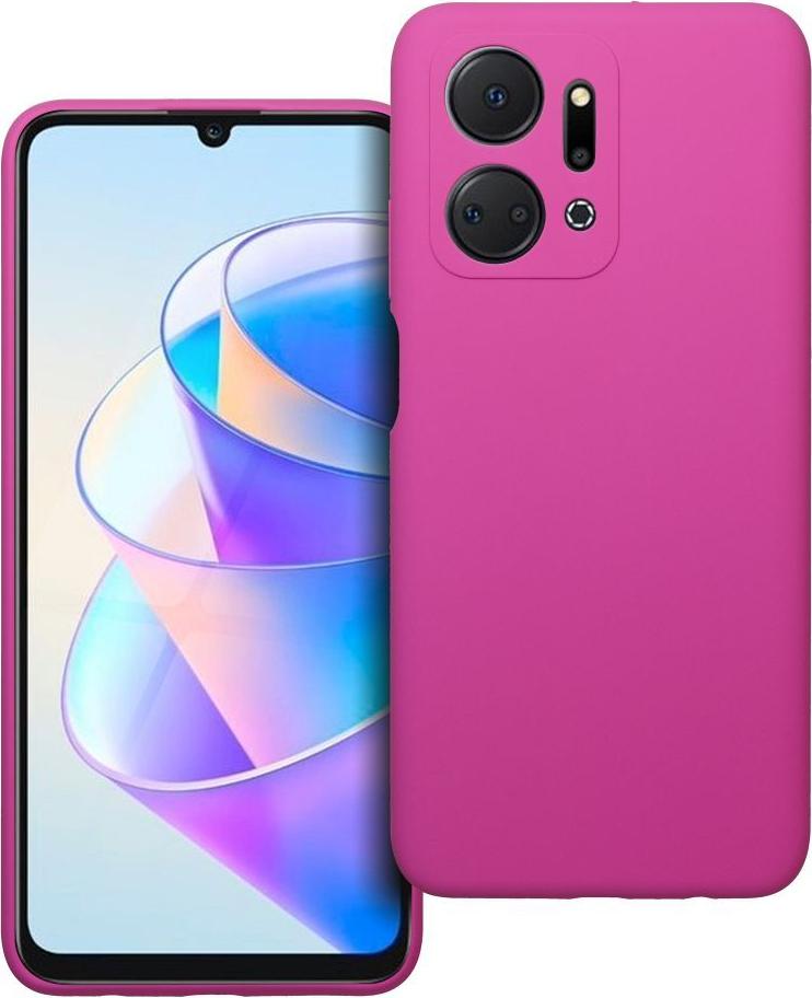 SILIKÓNOVÝ 2mm kryt na mobilný telefón vhodný pre HONOR X7A ružový