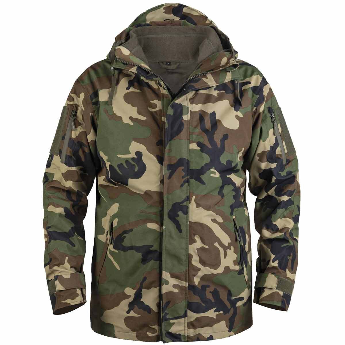 Jacke Nässeschutz GEN II woodland, XXL
