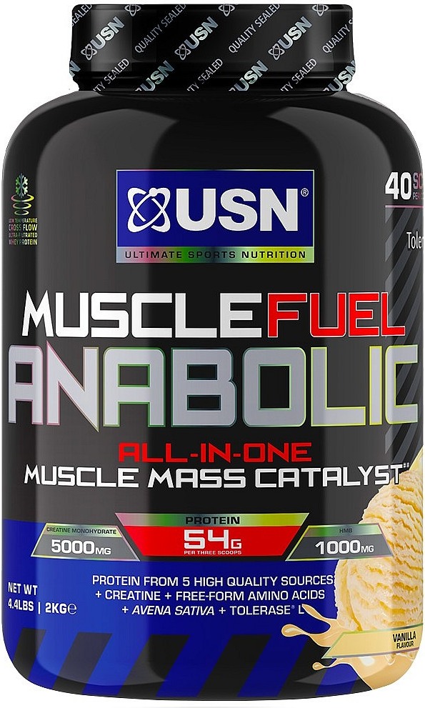 USN Muscle Fuel Anabolic – 2000g-Dose Vanilla